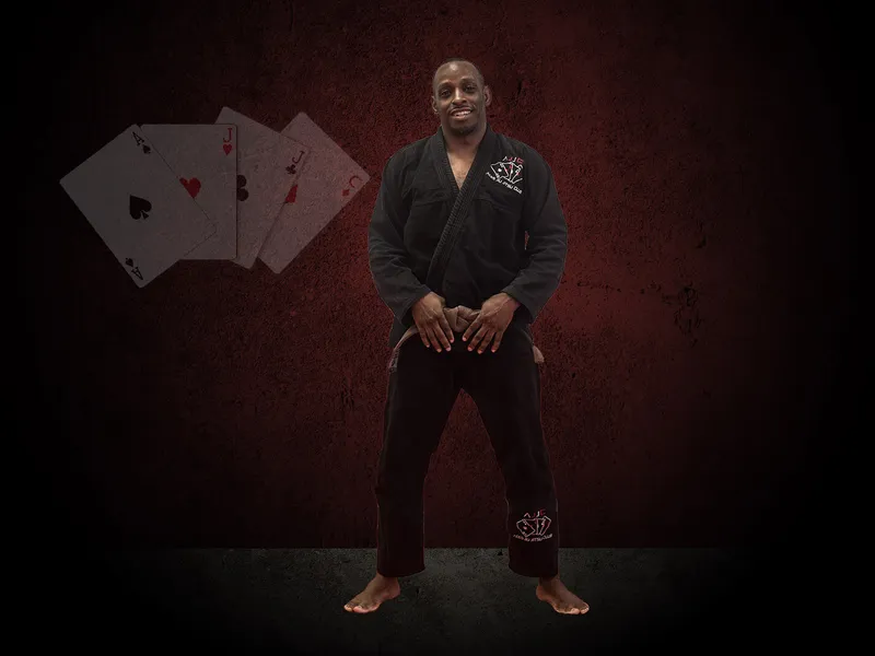Coach Greg Hoyle of Aces Jiu Jitsu Club