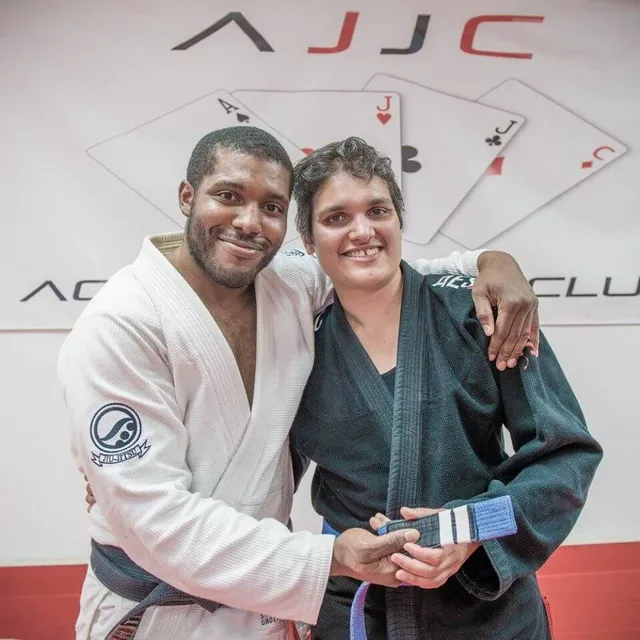 Coach Sarah Abraham of Aces Jiu Jitsu Club