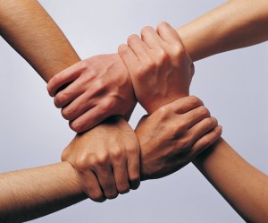 Teamwork-Hands