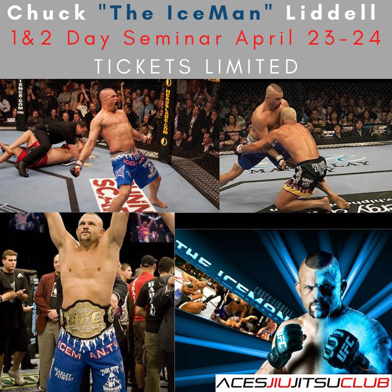 UFC Champ Chuck Liddell MMA seminar at Aces Jiu Jitsu Club